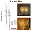 LED svetelné vetvičky 200 LED diód – 70 cm Umelé vetvičky Náhľad obrázku produktu 2