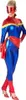 A woman wearing a Captain Marvel costume. Náhľad obrázku produktu