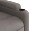 masážne kreslo vidaXL Taupe Fabric Náhľad obrázku produktu 9