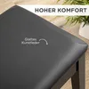 HOMCOM Ławka do fortepianu z ukrytym schowkiem, do 150 kg, Podgląd zdjęcia produktu 4