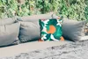 MuchoWow® Outdoor Kissen - Blumen - Obst - Dschungel - Produktbild-Vorschau 2