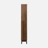 Colonna di stoccaggio decorativa in legno con 3 ripiani e 2 Anteprima dell’immagine prodotto 4