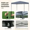 COSTWAY Pavillon 365x225cm, Pop up Pavillon pliable Voir les images du produit 5