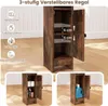 GOPLUS Badezimmerschrank schmal, Badschrank mit 3-stufig Produktbild-Vorschau 2