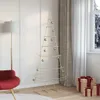 Sapin de Noël en métal doré 180 cm Acier revêtu par poudre Voir les images du produit 3