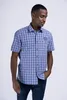 Camicia uomo manica corta slim fit HOLMBUSCH Navy/Ice M Anteprima dell’immagine prodotto 1