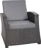 Sada 6 ks Podsedáky na zahradní židle 56x52x7cm Šedý Náhled obrázku produktu 1