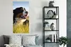 MuchoWow® Poster Berner Sennenhund im Gras liegend 60x120 Produktbild-Vorschau 4