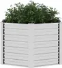 vidaXL Zahradní zvýšený záhon 129x77 cm Pozinkovaná ocel Náhled obrázku produktu 4