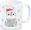 Pinguin mit Weihnachtsmütze Kaffeebecher Produktbild-Vorschau 1