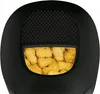 A close-up, top-down view of a black appliance filled with golden brown tater tots. Náhled obrázku produktu
