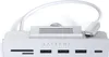A Satechi USB-C hub for an iMac 24 is shown from the front. Produktbild-Vorschau