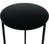 DanDiBo Sgabello per fiori in metallo nero rotondo da 60 cm Anteprima dell’immagine prodotto 3