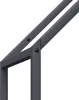 vidaXL Porta legna antracite 40x25x120 cm Acciaio laminato Anteprima dell’immagine prodotto 7
