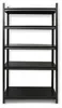Schwerlastregal 200x100x50 cm - Metallregal - Schwarz Produktbild-Vorschau 2