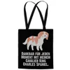 Mr. & Mrs. Panda Jutebeutel Cavalier King Charles Spaniel Produktbild-Vorschau 3