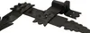 KOTARBAU® Ozdobný kovaný závěs 300x300 mm Sada 2x závěs + Náhled obrázku produktu 6