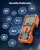 Digital multimeter, TRMS Voltmeter Ammeter Auto-Range 6000 Produktbild-Vorschau 3