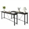 IvoQ Sidetables - Set van 2 - Zwart - Smalle Industriële Productafbeelding-voorbeeld 1