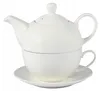 Zestaw do herbaty porcelanowa filiżanka i czajniczek 400ml Podgląd zdjęcia produktu 2