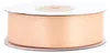 Doppelseitiges Satinband 25mm x 20m Rolle Apricot Produktbild-Vorschau 1