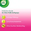 Air Wick Premium-Duftspray PURE Mixpack (4 x 250ml) Produktbild-Vorschau 5