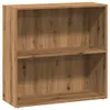 vidaXL Bücherregal Artisan-Eiche 80x30x77 cm Holzwerkstoff Produktbild-Vorschau 1