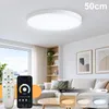 Lámpara de techo LED, diámetro 50 cm, color blanco. Lámpara Vista previa de la imagen del producto 1