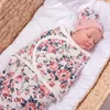 Neugeborene Trikot Wickeltuch - Roses Produktbild-Vorschau 2