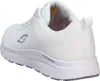 A white Skechers shoe is shown from a side-rear angle. Produktbild-Vorschau