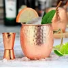 Boccale di rame Moscow Mule set premium 4 pezzi 54cl Anteprima dell’immagine prodotto 4