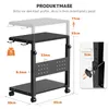 PC Tower Ständer mit Rollen, höhenverstellbar 52–77 cm, 2 Produktbild-Vorschau 7