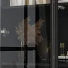 Vitrinenschrank mit Glastüren und Beleuchtung, Glasvitrine Produktbild-Vorschau 5