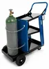 Bituxx Mobiler Schweißwagen Schwarz/Blau MS-20102 Produktbild-Vorschau 1
