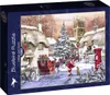 Puzzle świąteczne Bluebird Wioska i Święty Mikołaj - 1500 Podgląd zdjęcia produktu 2