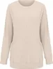 Pull ASKSA Femme Elégant Basique Manches Longues Haut Voir les images du produit 3