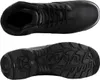 A top-down view and an underneath view of a black boot. Produktbild-Vorschau