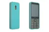 Two views of a light blue Nokia mobile phone against a white background. Náhľad obrázku produktu