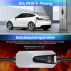 Hexinex 11KW 16A Typ 2 Kabel ładujący 6 metrów 3-fazowy, Podgląd zdjęcia produktu 5