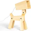 Kinder-Tischlampe aus Holz Coba Doggi Natürlich Produktbild-Vorschau 1