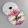 Wanduhr - Rund - Glasuhr - Baum Abstraktion - 40x40cm - Produktbild-Vorschau 2