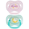 Canpol babies ciuccio in silicone simmetrico NightGlow Rosa Anteprima dell’immagine prodotto 1