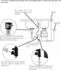 Diagram showing how to connect a drain pipe to an elbow tube for a double-type sink. Produktbild-Vorschau