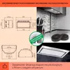 Klarstein Okap kuchenny, Okap wyciągowy z aluminiowym Podgląd zdjęcia produktu 5