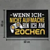 Trendation - Gamer Zocker Fußmatte Geschenk Wenn Ich Nicht Produktbild-Vorschau 4