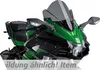 PUIG Z-Racing Dunkelrauch Windschild für Yamaha YZF-R125 Produktbild-Vorschau 2