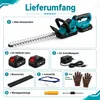 AJIEQAQ 21V Akku Heckenschere 1000W Brushless Motor mit Produktbild-Vorschau 8