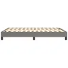 Cadre de lit sans matelas gris foncé 140x190 cm Tissu Voir les images du produit 5
