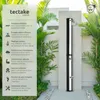Douche solaire Ofanto 35 l - noir/gris, sans étui de Voir les images du produit 2