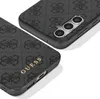 A close-up shot of a phone case with a repeating Guess logo pattern. Produktbild-Vorschau
